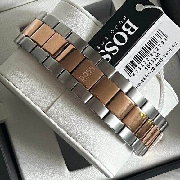 COPY - Hugo Boss Men’s Ikon Two-Tone Chronograph Watch - Picture 5 of 13